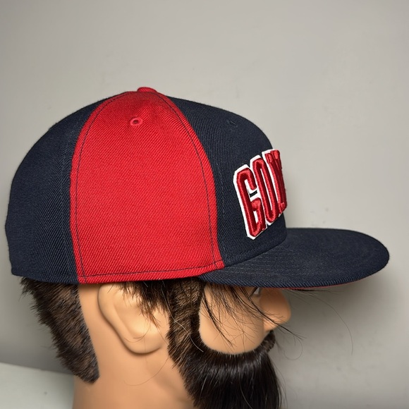 New Era Gonzaga Navy and Red Fitted Cap - Picture 6 of 9